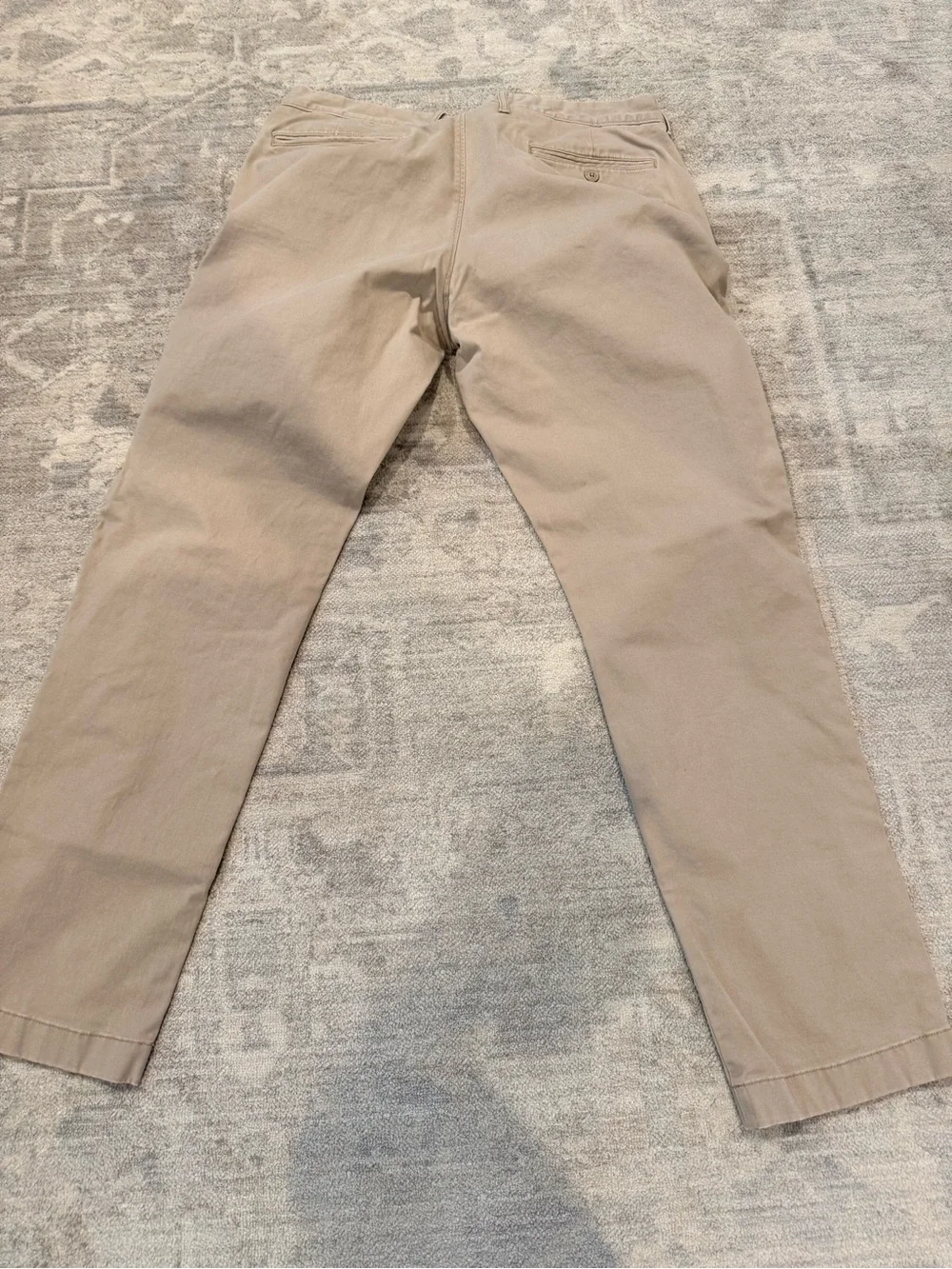 J. Crew Straight-Fit Chinos in Light Khaki